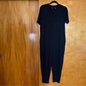 Quince Bamboo Jersey Maternity Jumpsuit NWOT